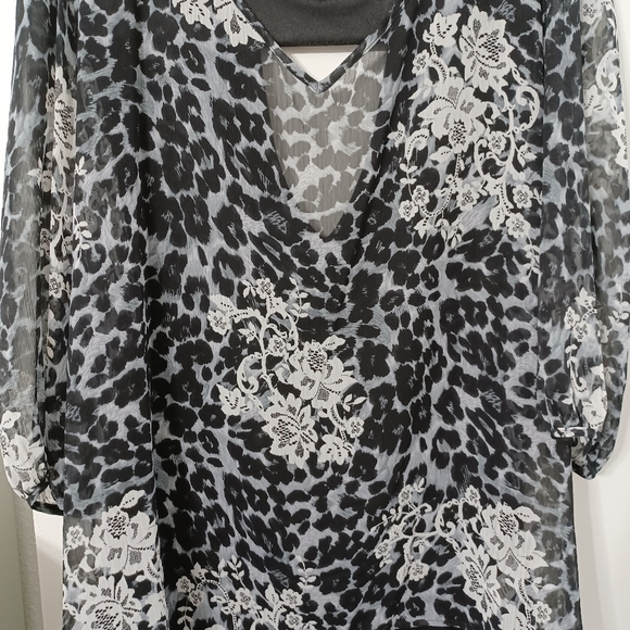 Maurice's top animal floral print 1X - Picture 1 of 3